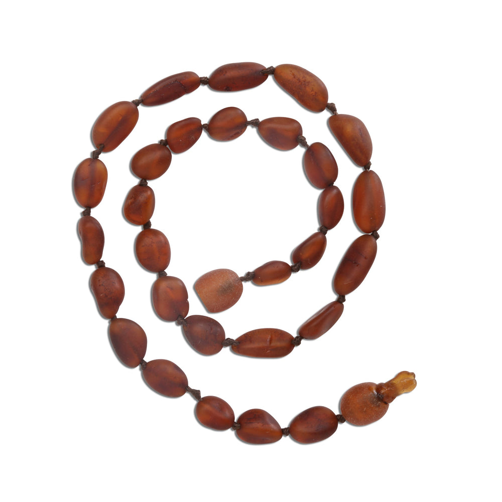 24-Piece Amber Teething Necklace Package with Display