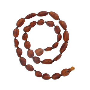 24-Piece Amber Teething Necklace Package with Display