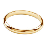 GP-Bangle (Classic) - Gold-Plated Bangle Bracelet for Babies and Kids