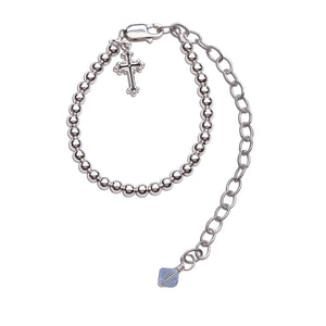 TC-Blessing-B-Boy - Boy's Blessing to Bride Sterling Silver Christening Bracelet