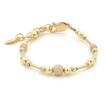 Reese - Girls 14K Gold-Plated Bracelet with Stardust Beads